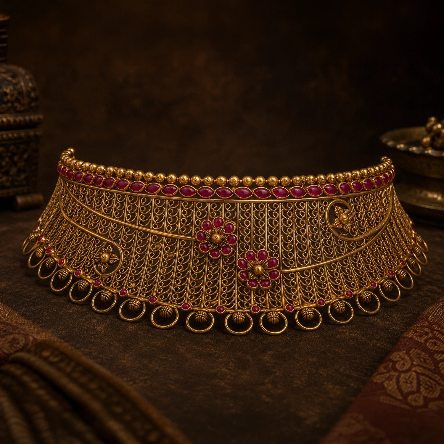 Royal Ruby Heritage Choker